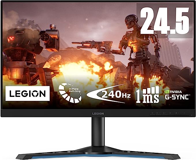 Lenovo Legion Y25-25 /25"/IPS/Metal Stand/Full HD 1920 x 1080/240Hz/1ms/Zwart monitor